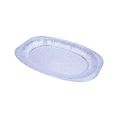 100 Pieces Aluminum Oval Platter 14 Inch