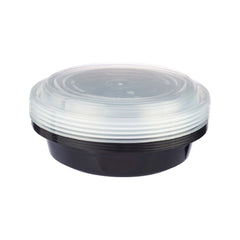 Black Base Round Container 16 Oz 300 Pieces
