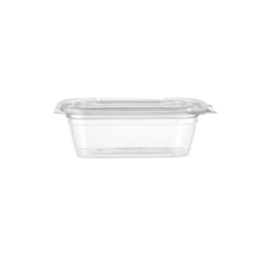 200 Pieces 48 Oz Hinged Square Deli Clear Pet Container