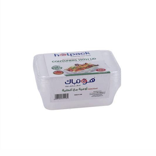 حاوية ميكروويف مع غطاء