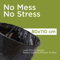 450 Pieces Garbage Bag 80 x 110 cm 2+1 Offer