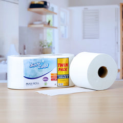 Soft n Cool Twin Pack Maxi Roll 300 Meter-2 Rolls