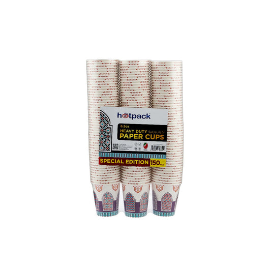 Offer Pack Ramadan Theme Heavy Duty Single Wall Paper Cup