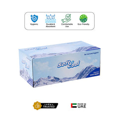 Soft n Cool Facial Tissue 200 Sheets x 2 Ply + 150 sheets x 2 Ply (5 Boxes+1 Box Free)