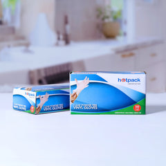 100 Pieces Powder Free Vinyl Gloves