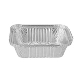 1000 Pieces Aluminium Container Base Only 127x100x35 Mm
