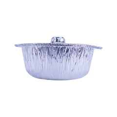 حاوية قدر من الألمنيوم مع غطاء