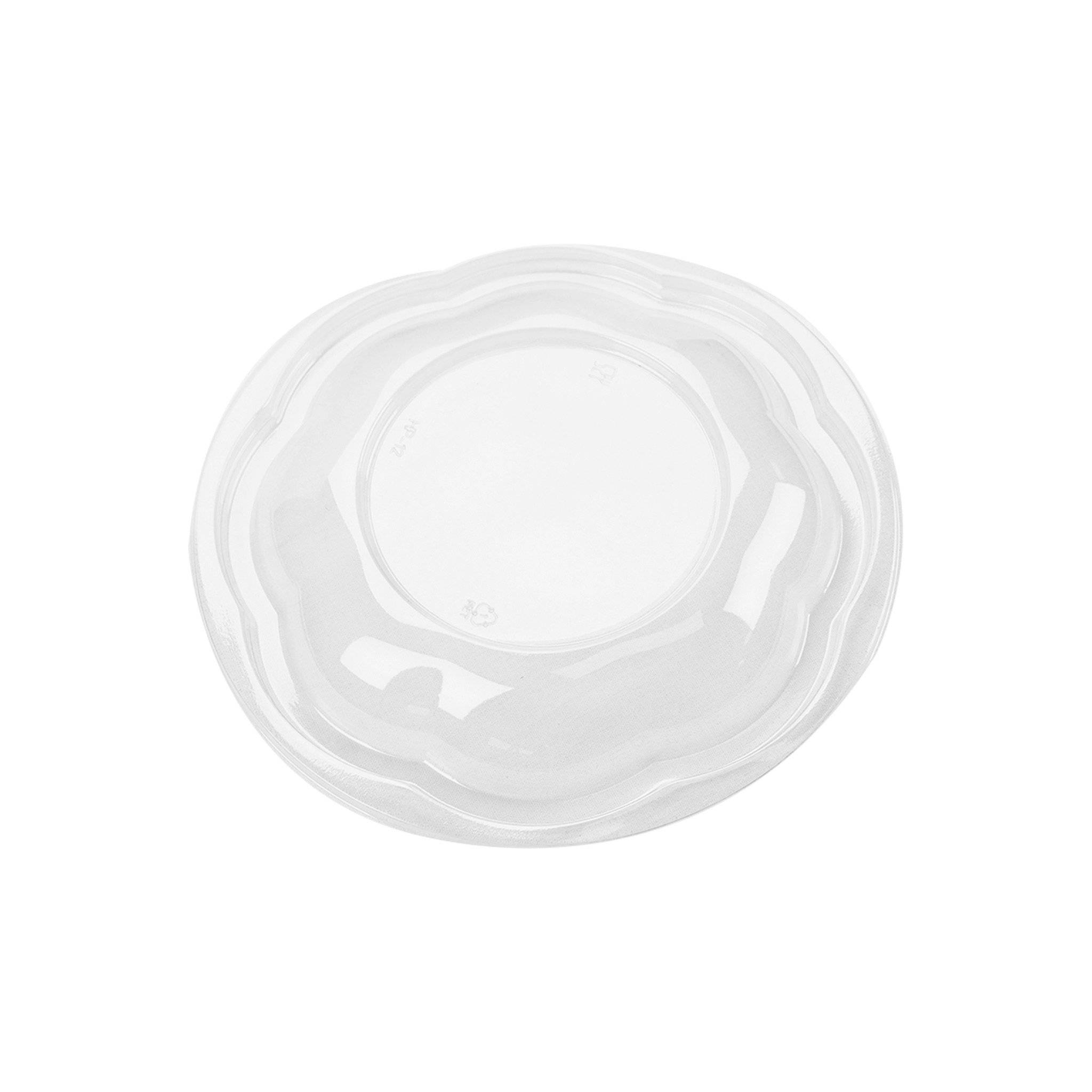 Black Base Round Salad Bowl 32/24/18 Oz Lid Only