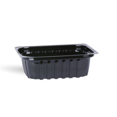 Hotpack 12 Oz Black Rectangular Container - Hotpack Global