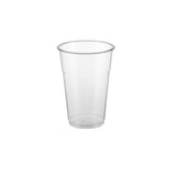 1000 Pieces 20 Oz PET Plastic Clear Juice Cup (98 Diameter)