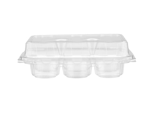 Clear PET Muffin/ Cupcake Tray 250 Pieces - Hotpack Global