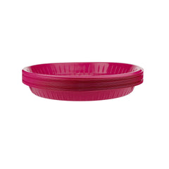 Colored Round Plastic Plate