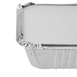 Aluminum Containers with Lid  8342 ( 420 CC )  10 Pieces