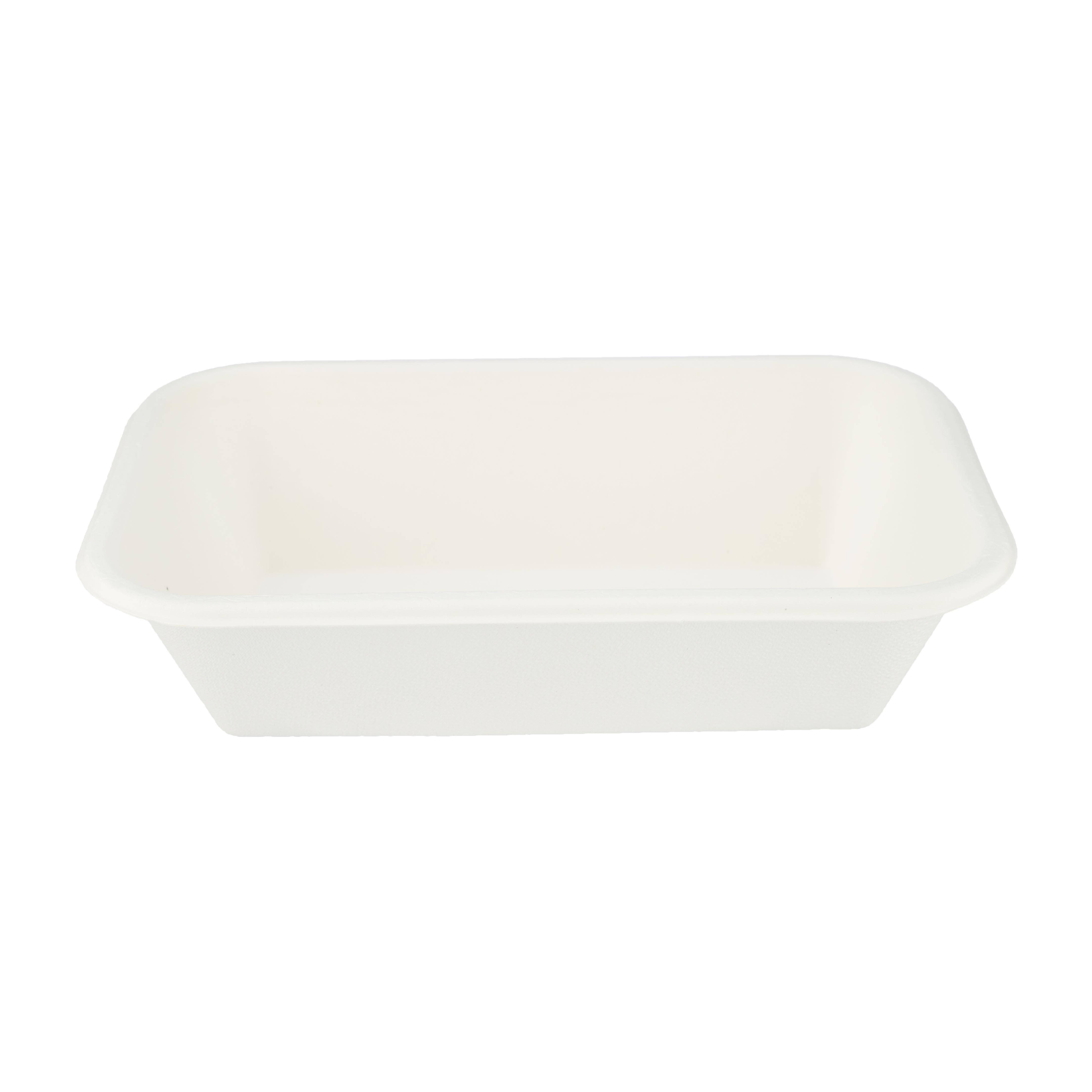White Bio-Degradable 32 Oz Multi-Purpose Container Base Only
