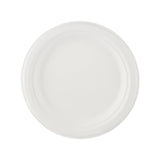 White Bio-Degradable Round Plate 7 Inch 