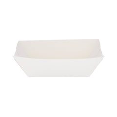 White Paper Boat Tray Small