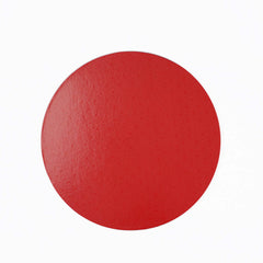 لوح كيك دائري أحمر 5 قطع