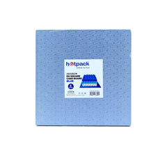 لوح كيك ازرق اللون مستطيل الشكل 5 قطع