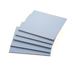 لوح كيك ازرق اللون مستطيل الشكل 5 قطع