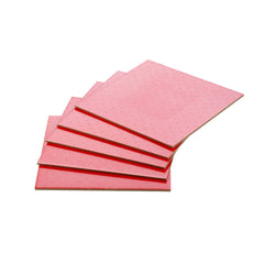 Red Square Cake Board 5 Pieces