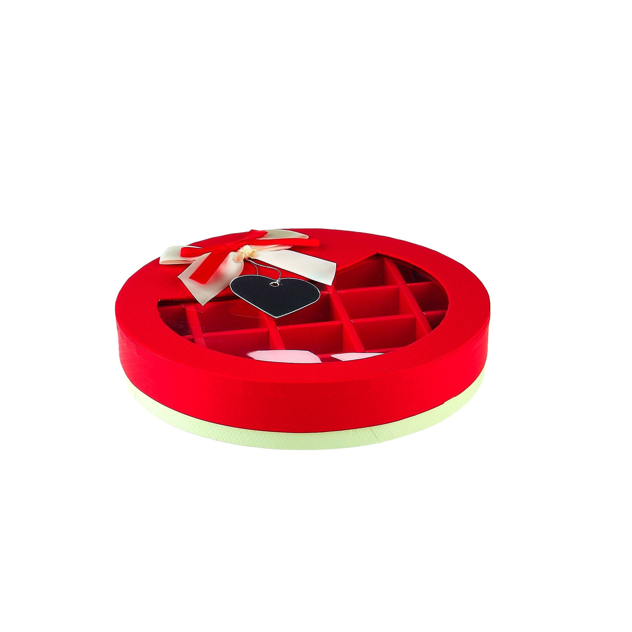 Round Chocolate Gift Box 21 Division - 1 Piece - Hotpack Global