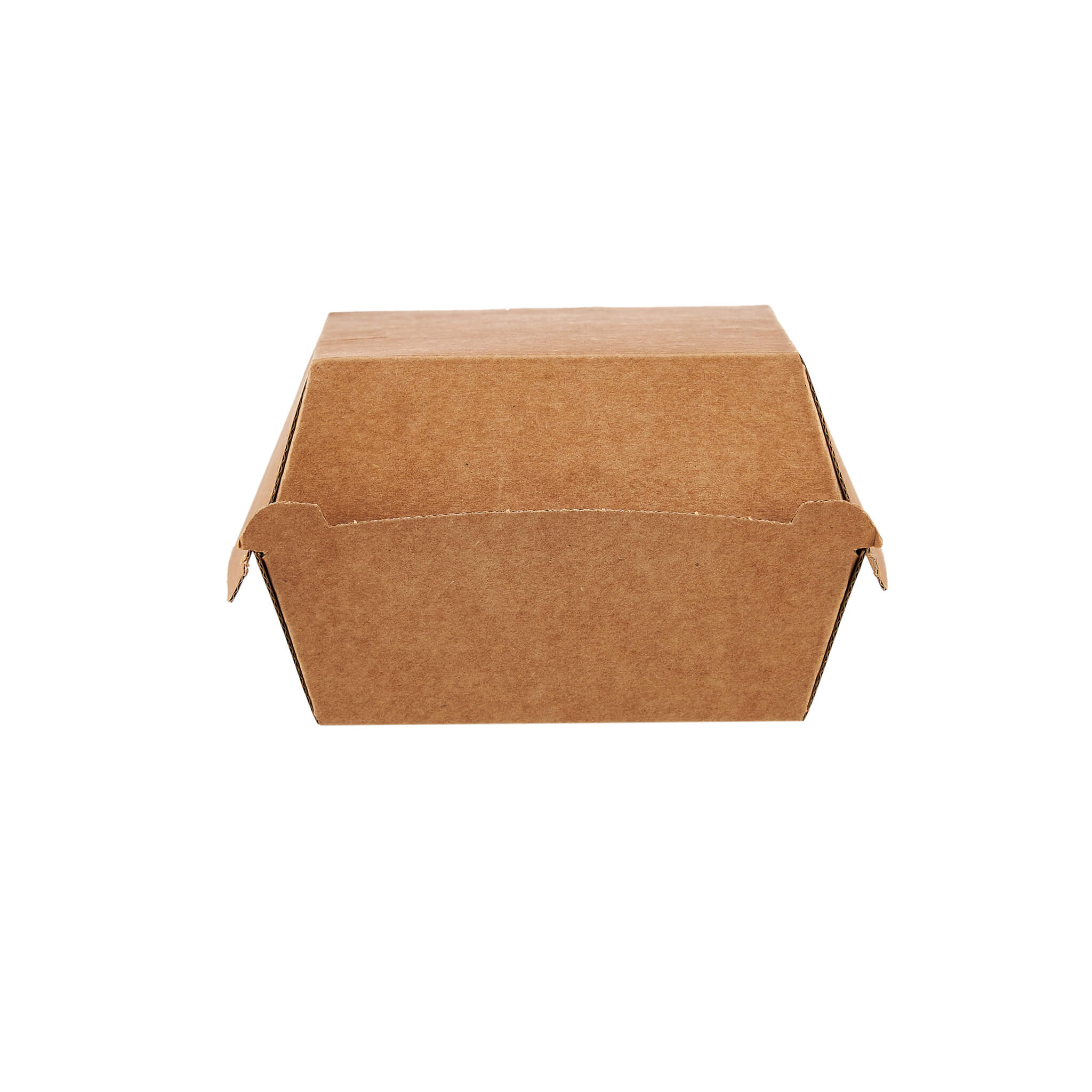 Kraft Flute Burger Box - hotpack global