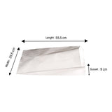 Flat Bottom Bags White Paper Bag 4 KG - Hotpack Global