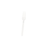 1000 Pieces Plastic Heavy Duty White Fork