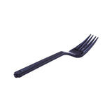 1000 Pieces Plastic Medium Duty Black PP Fork