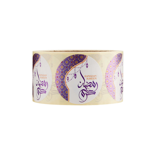 Ramadan Kareem Sticker Roll - hotpackwebstore.com
