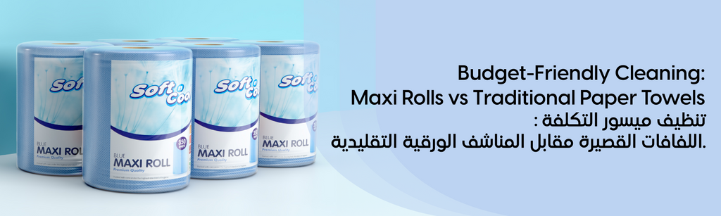 Cost-Effective Cleaning: Maxi Rolls vs. Paper Towels