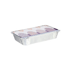 Aluminium Container Base with Ramadan Theme Lid 210x140x38mm (Economy)