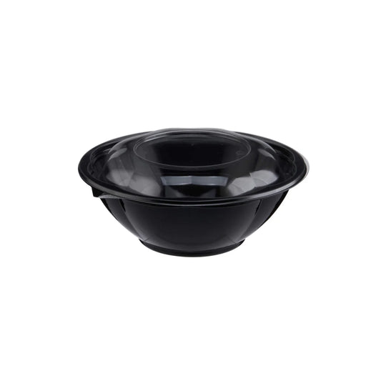 Black Base Round Salad Bowl 24 Oz  300 Pieces Base Only