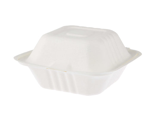 500 Pieces Bio-Degradable Burger Box 6 Inch