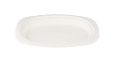 500 Pieces Degradable Oval Plate 9x6.5 Inch