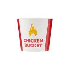 Printed Chicken Bucket With Lid 100 Pieces