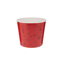 Printed Chicken Bucket With Lid 100 Pieces