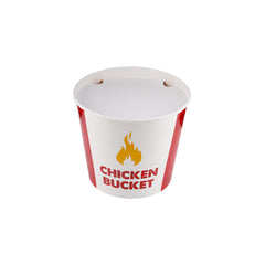 Printed Chicken Bucket With Lid 100 Pieces