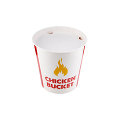 Printed Chicken Bucket With Lid 100 Pieces