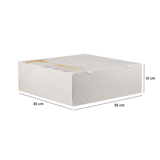 100 Pieces 35x35 Cm Printed Cake Box