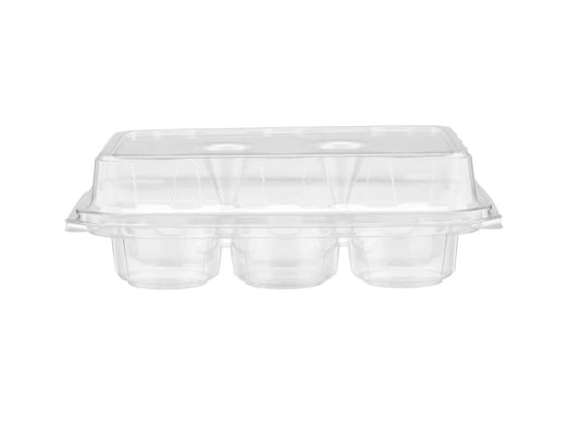 250 Pieces Clear PET Muffin/ Cupcake Tray