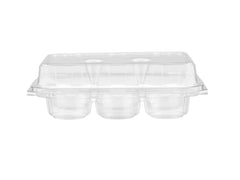 250 Pieces Clear PET Muffin/ Cupcake Tray