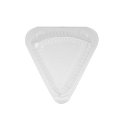 500 Pieces Clear Triangular Cake Container