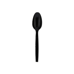 Plastic Heavy Duty Black Spoon 1000 Pieces