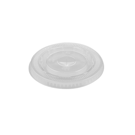 Flat Lid for PET Juice Cup 16/20/24 Oz, With Hole 98 Diameter