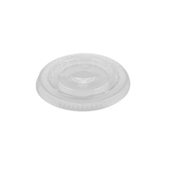 Flat Lid for PET Juice Cup 16/20/24 Oz, With Hole 98 Diameter