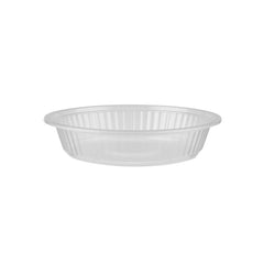 Round Ribbed Microwave Bowl With Color Lid