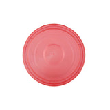 Round Ribbed Microwave Bowl With Color Lid
