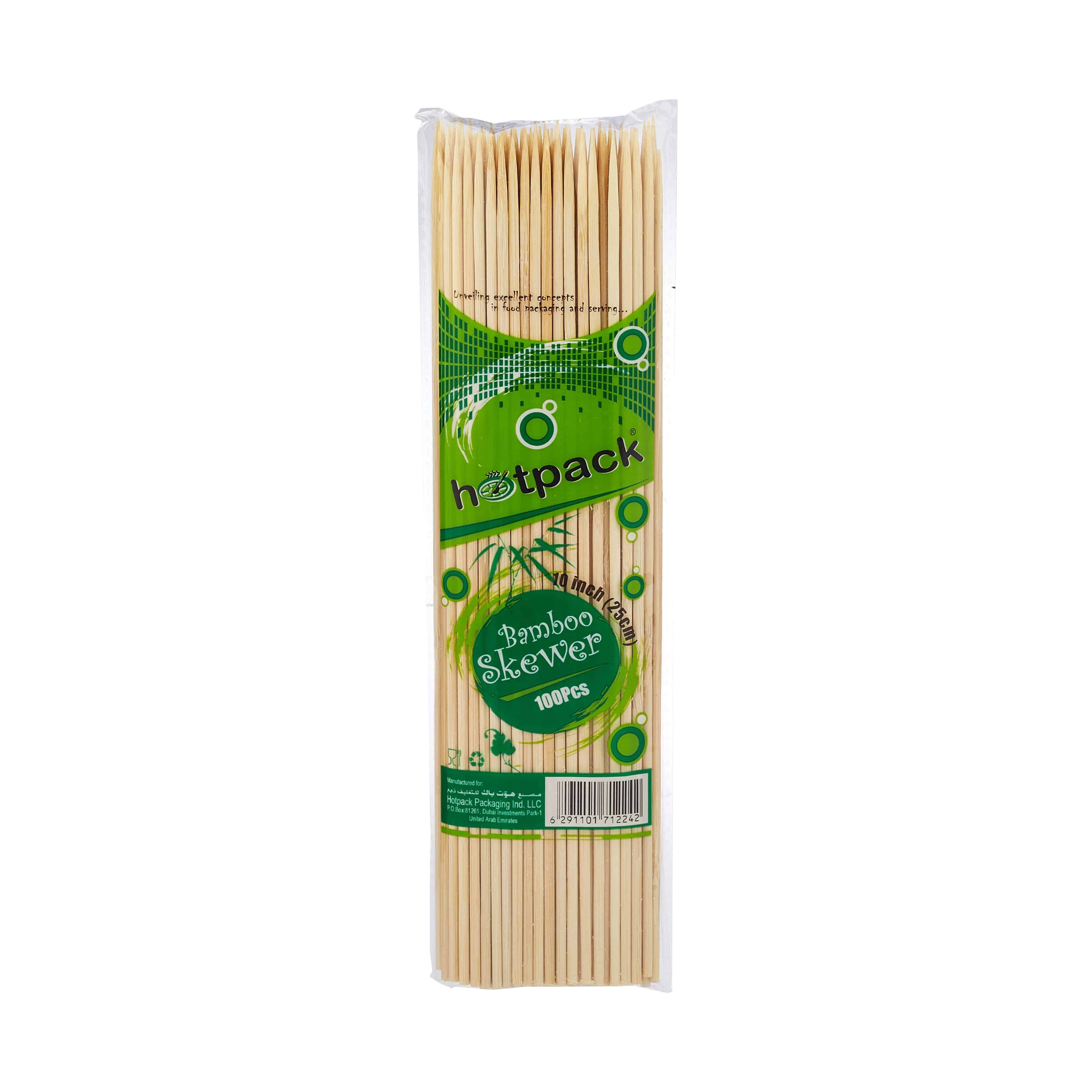 Disposable Bamboo Skewer 100 pkt x 100 pcs