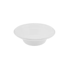 25 Pieces White Plastic Bowls 8 Oz